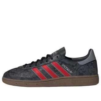 Adidas Handball Spezial «Core Black Better Scarlet Grey Three»
